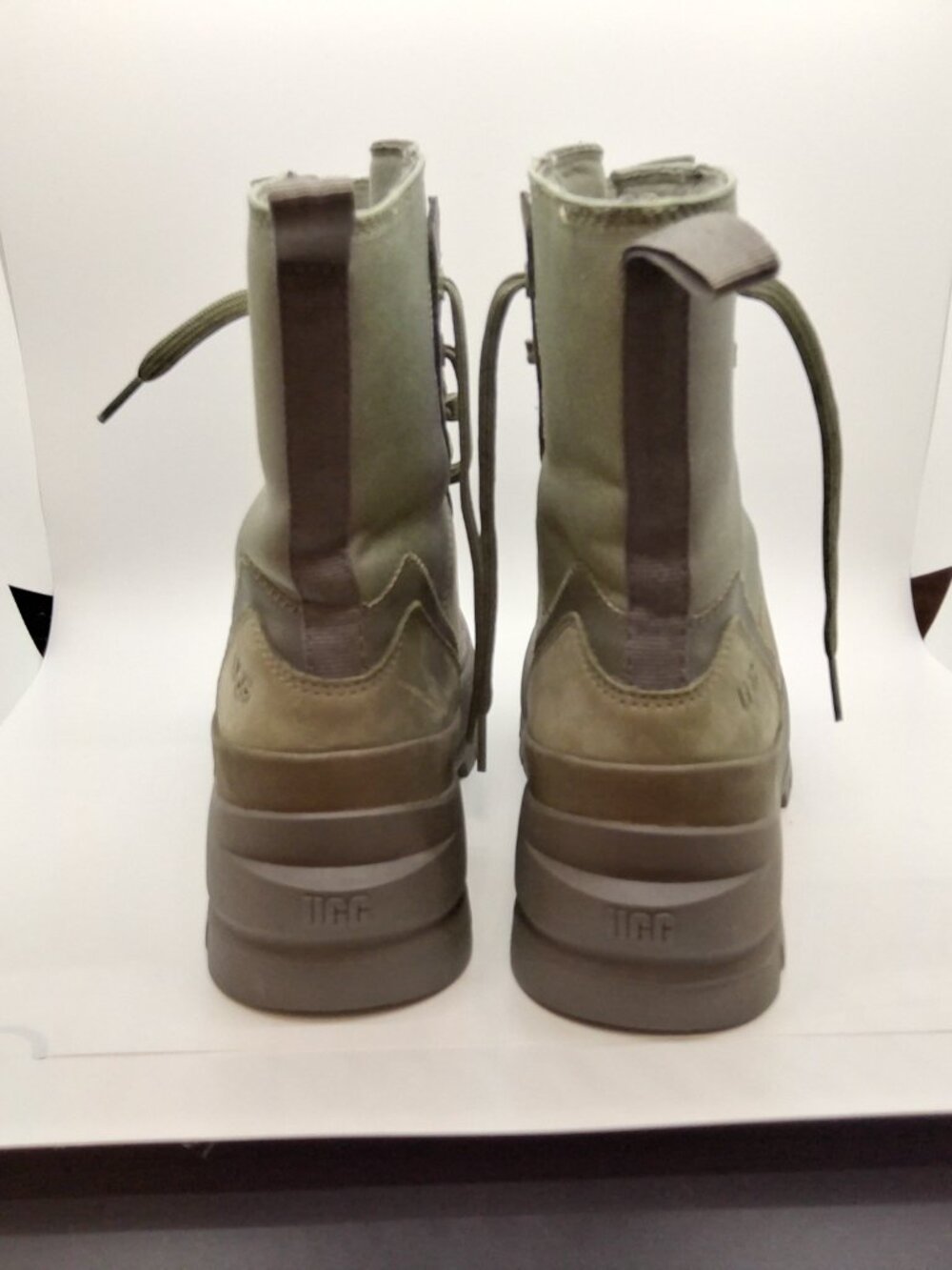 UGG Women's Boot "THE LUG" Moss Green, Waterproof. Size 6.5. New w/Out Box - Picture 14 of 16